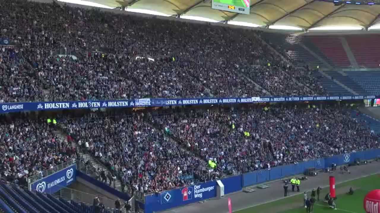 Relegationsspiel / Relegation match:  KSC vs HSV - Public Viewing Hamburg 01.06.15