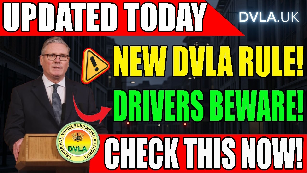 🚨 UK Driving Rules UPDATED TODAY  New DVLA Laws Explained  Avoid Costly Mistakes NOW