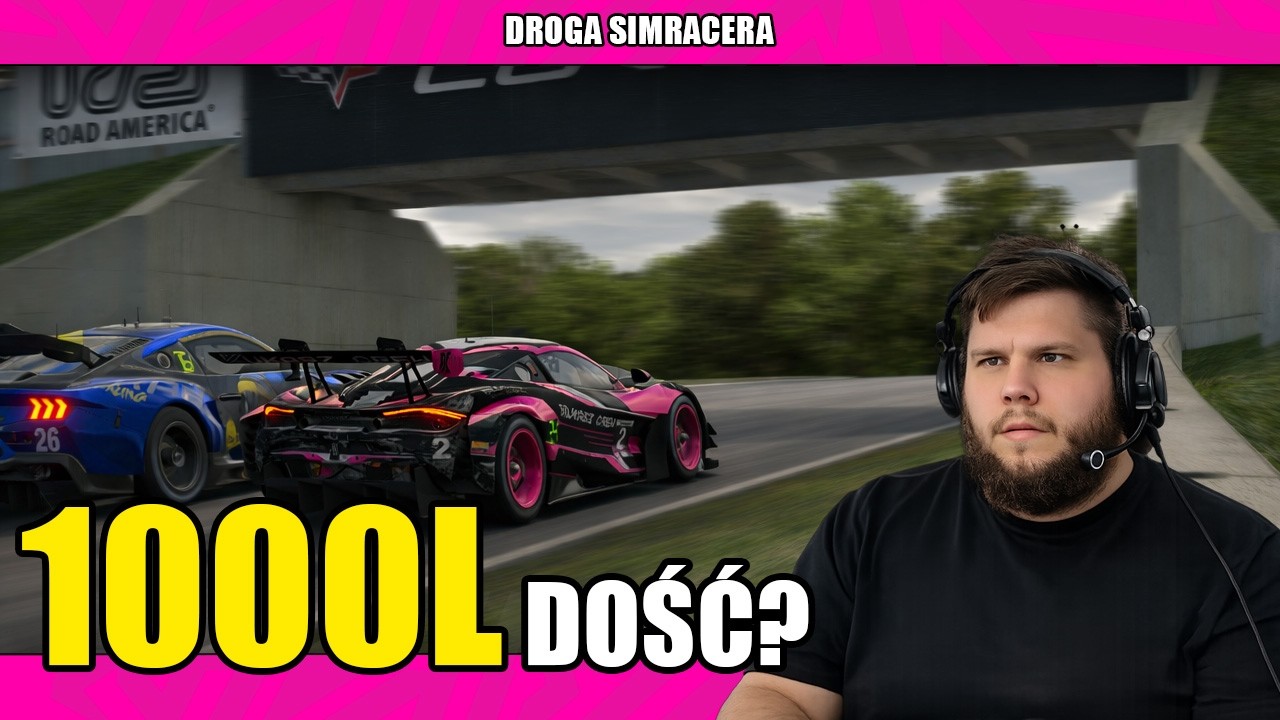 1000L na Road America | Był moment, kiedy miałem dość &ndash; Droga Simracera #3