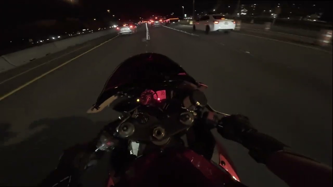 POV: She fell out of love, but you have a motorcycle...
