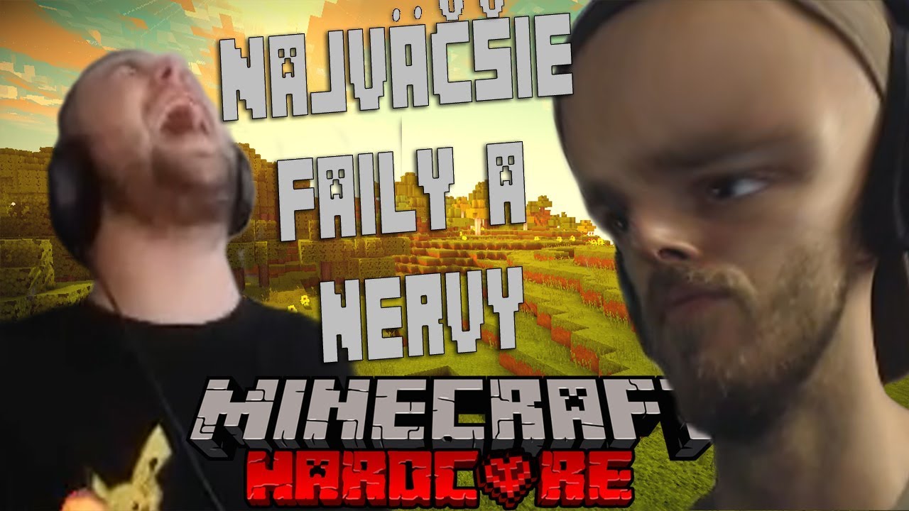 Restt a Redy - Najväčšie faily a nervy pri Minecraft Hardcore