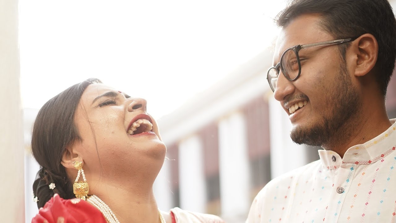 প্রি ওয়েডিং শ্যুটিং - সিন্জিনী সৌভিকে