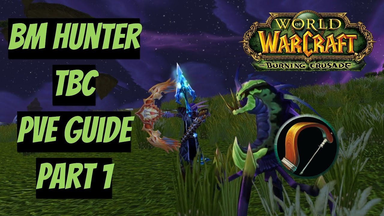 Стрелы, лук и верный друг! | БМ Охотник ПВЕ Гайд | BM Hunter PVE Guide | WoW Burning Crusade(TBC) №1