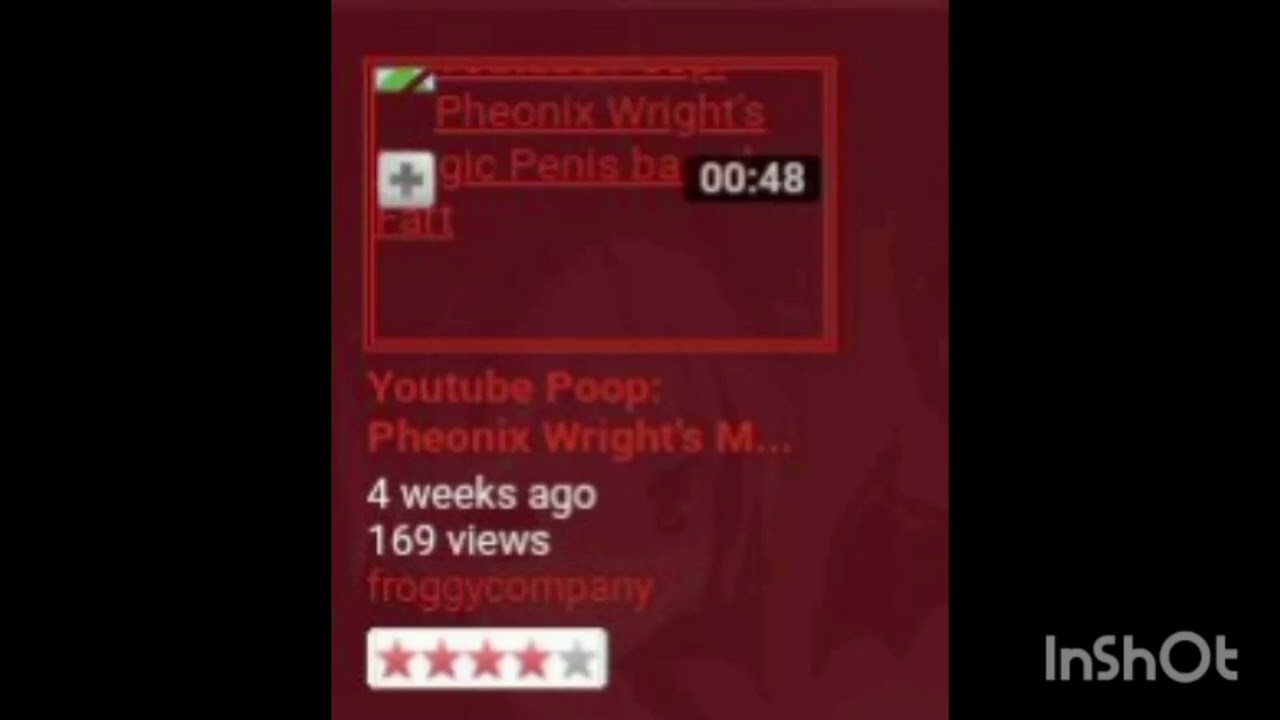 Youtube Poop: Phoenix Wright's Magic Penis based Fart