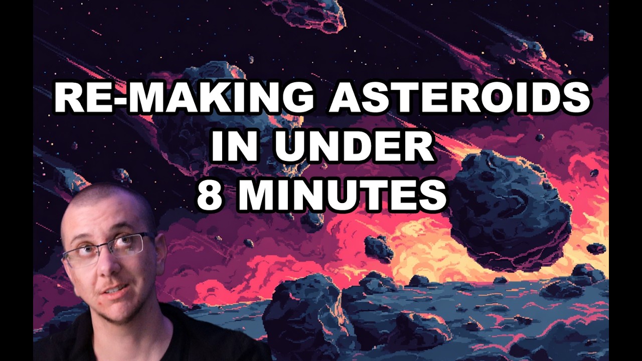 AI Coding Speedrun - Asteroids - 8 minutes