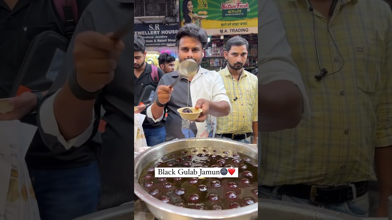 Black Gulab Jamun 😧