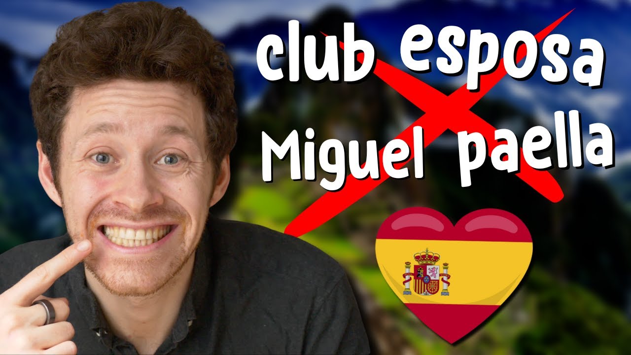 Ces ERREURS de prononciation te TRAHISSENT en ESPAGNOL 🇪🇸❌