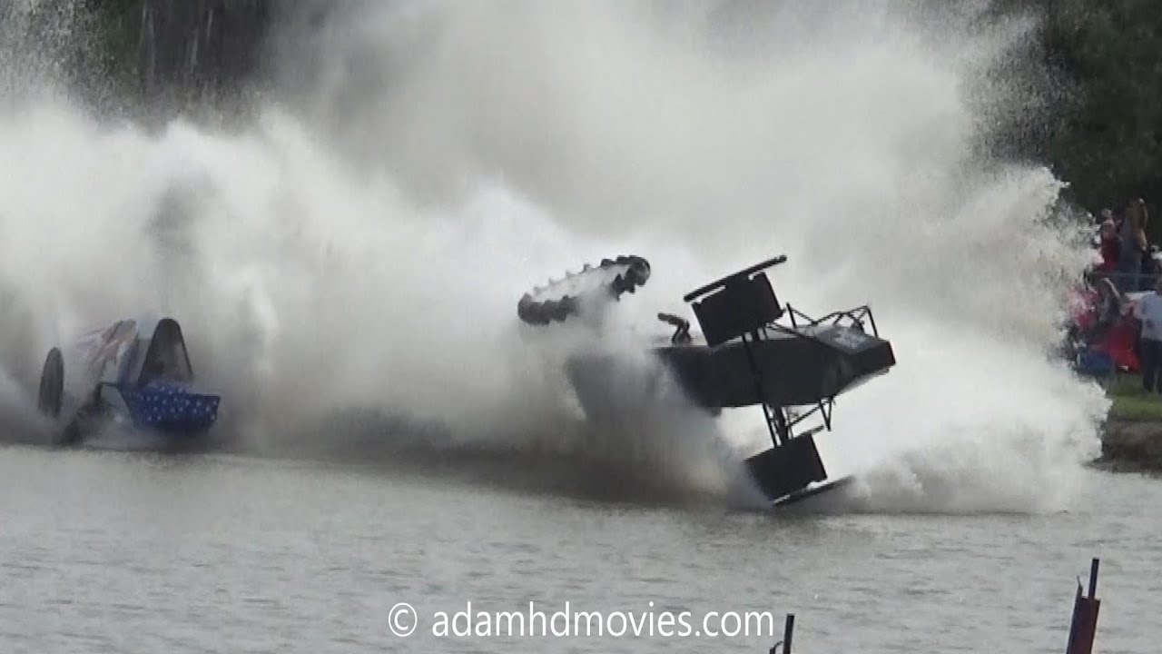 Swamp Buggy Racing Crazy Rollover Crash