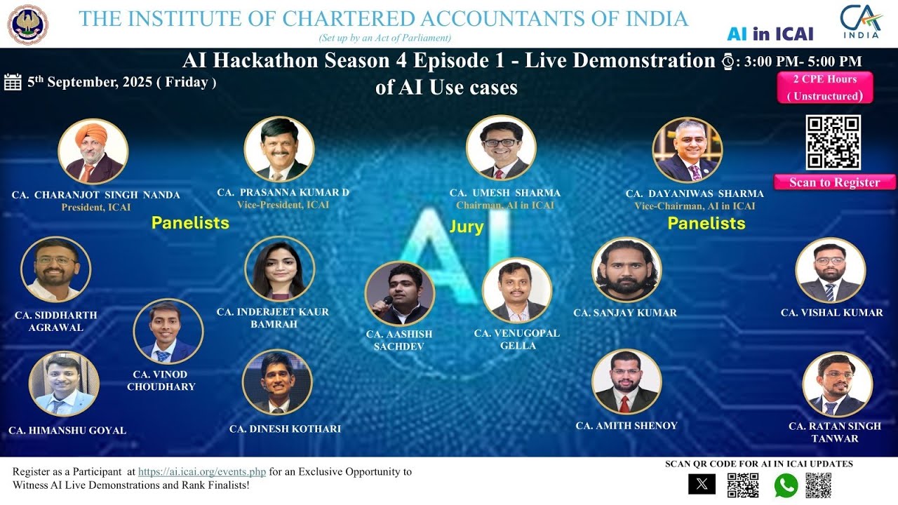 AI Hackathon S4 Episode 1: Live demonstration of AI use cases