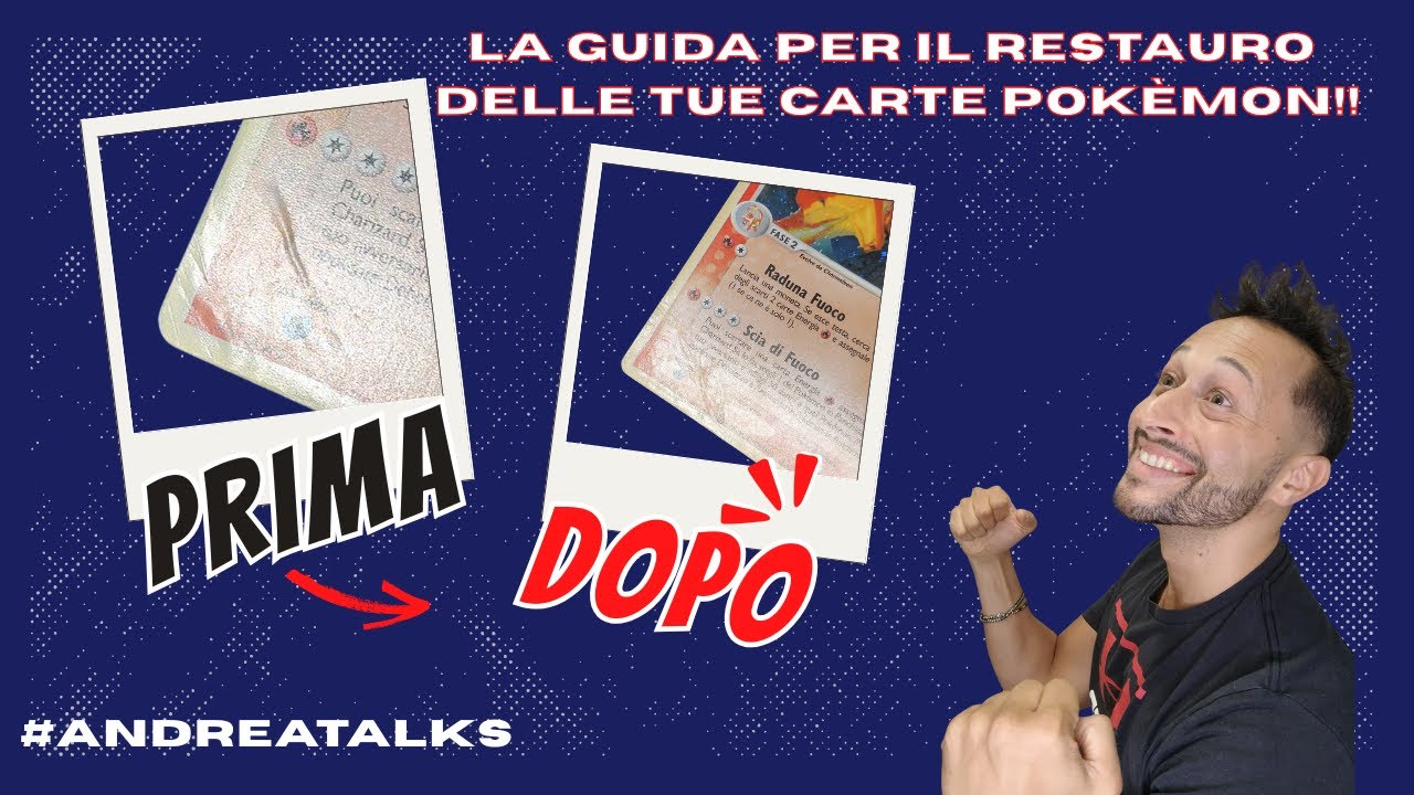 Come si restaurano le carte Pokémon: la guida definitiva !