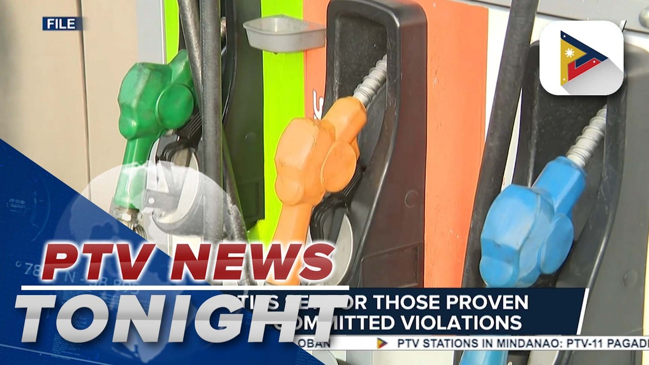 Several gas stations found to have committed violations by raising fuel prices earlier than set...