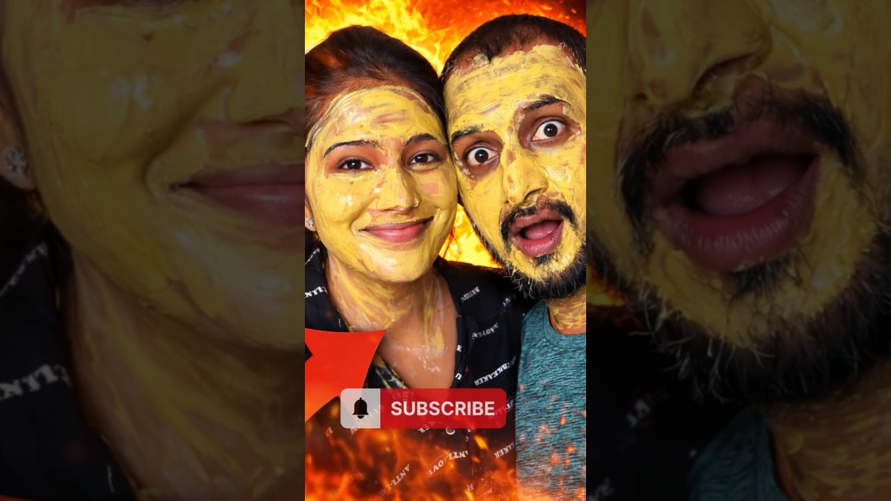 POV: your husband becomes your skincare partner 😂 full video uploaded ​⁠@Amruthakeerthi1997