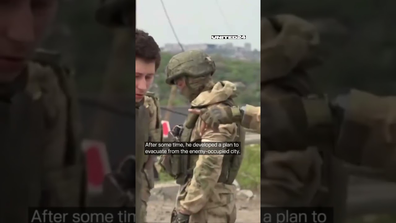 When the withdrawal of 🇺🇦 troops from the Azovstal plant began, he was the only one left there