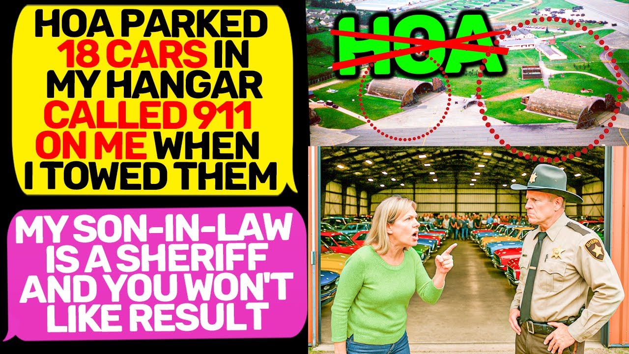 HOA PARKED 18 CARS IN MY HANGAR CALLED 911 ON ME! I Am the Owner of the land r/MaliciousCompliance