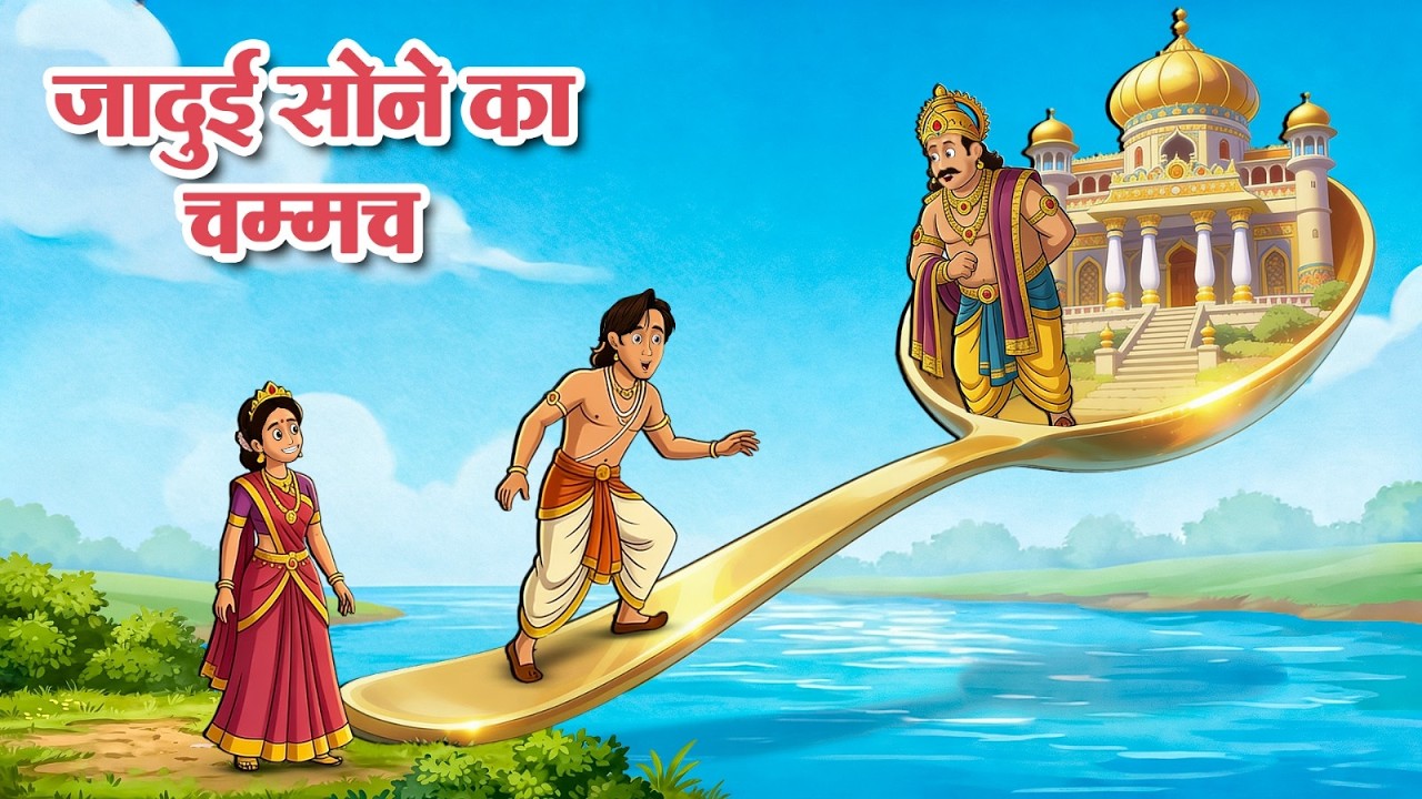 राजा का रहस्यमय चम्मच | Hindi Kahani | Hindi Cartoon | Moral Stories | Hindi Story | Hindi Kahaniya