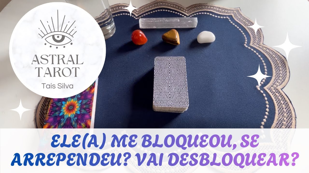 Ele(a) me bloqueou tarô, se arrependeu? Vai me desbloquear?✨Tarot do amor de hoje ♥️