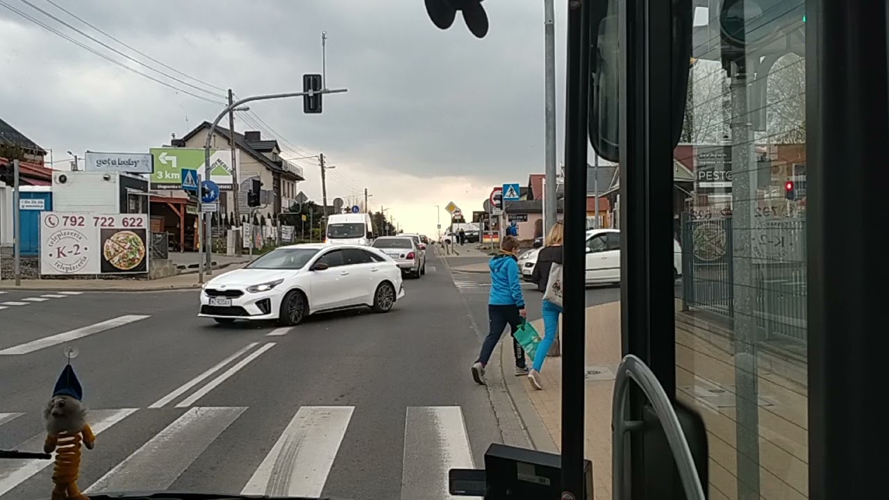 PUK Komorniki Linia 716 kierunek Głuchowo/Stawna(trasa zmieniona).MAN NL273 Lion's City.