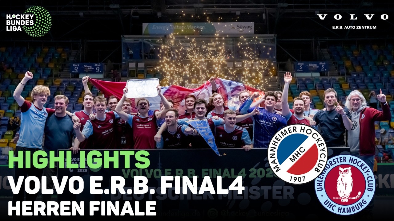 HIGHLIGHTS | Mannheimer HC vs. UHC Hamburg | Volvo E.R.B. Final4 2026 | Herren Finale