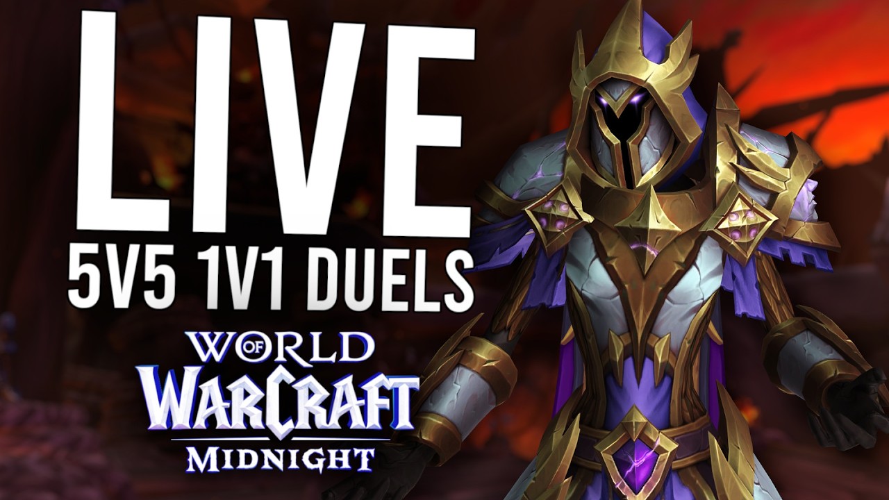5V5 1V1 DUELS IN PRE-PATCH! BRING ME THE BEST OF EU! - WoW: Midnight Pre-Patch (Livestream)