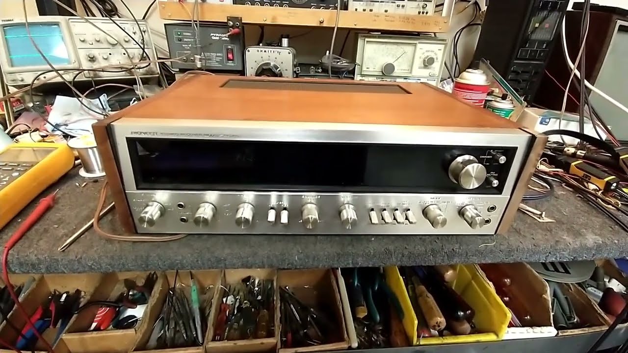 Обслуживание Pioneer SX-828 1972 года. P1/5 - оценка