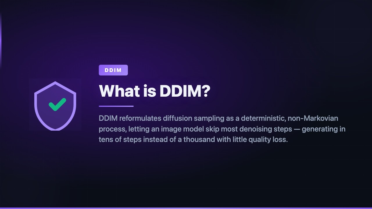 What is DDIM?