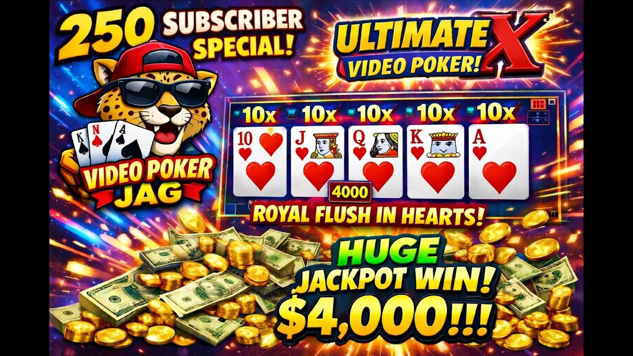 $10,000+ in HANDPAYS?! 💰 250 Subscriber Greatest Hits Special! Royal Flushes, LIVE JACKPOTS!