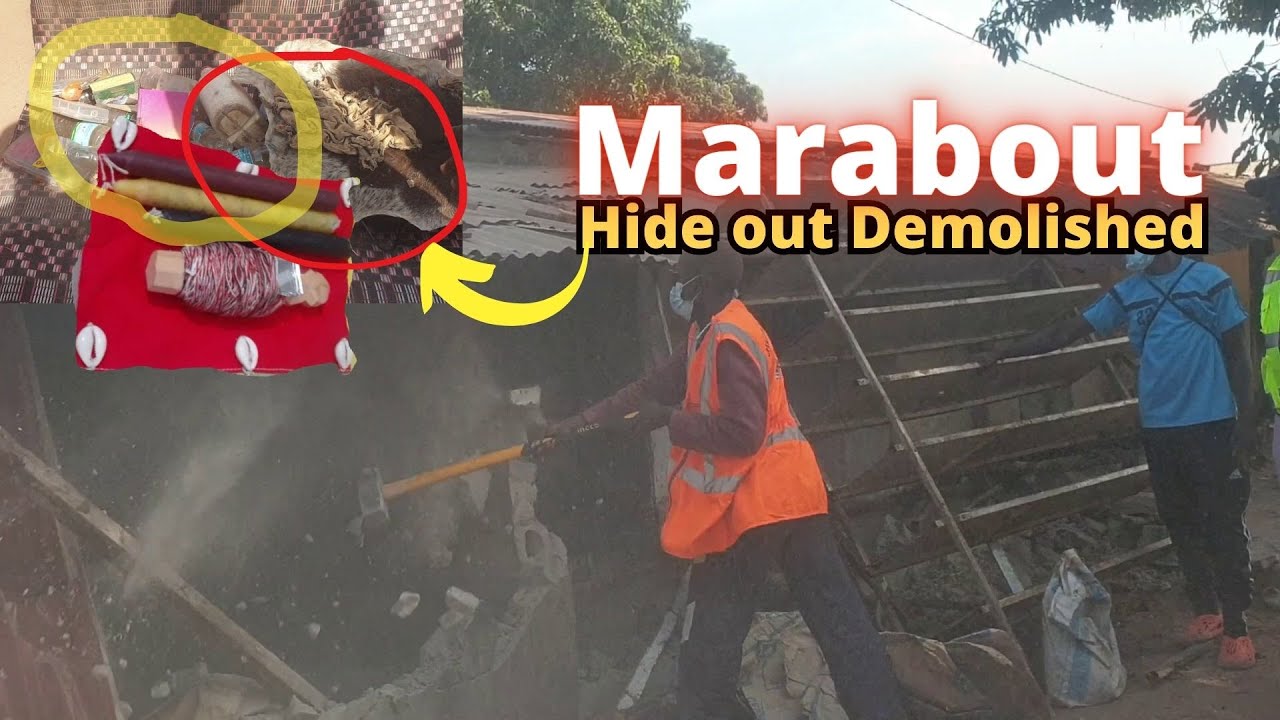 Will the Marabout react to his office demolition The Gambia
