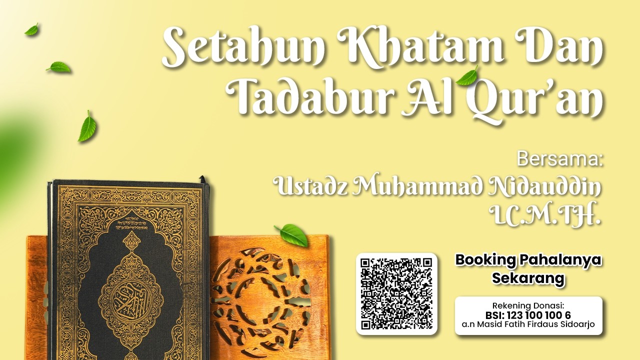 SETAHUN KHATAM & TADABUR AL - QUR'AN 06/02/26