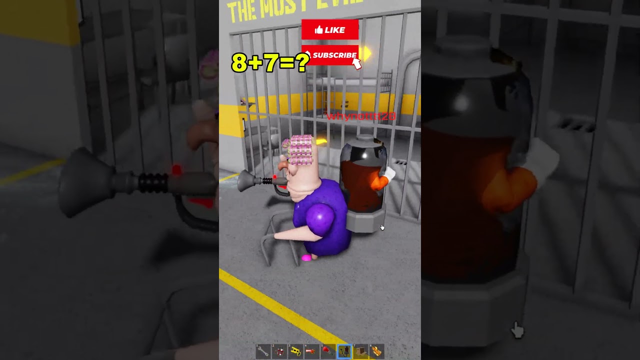 Roblox BARRY'S PRISON RUN! WalkthroughFULL GAME #roblox #games #barryprisonrun #obby #gaming