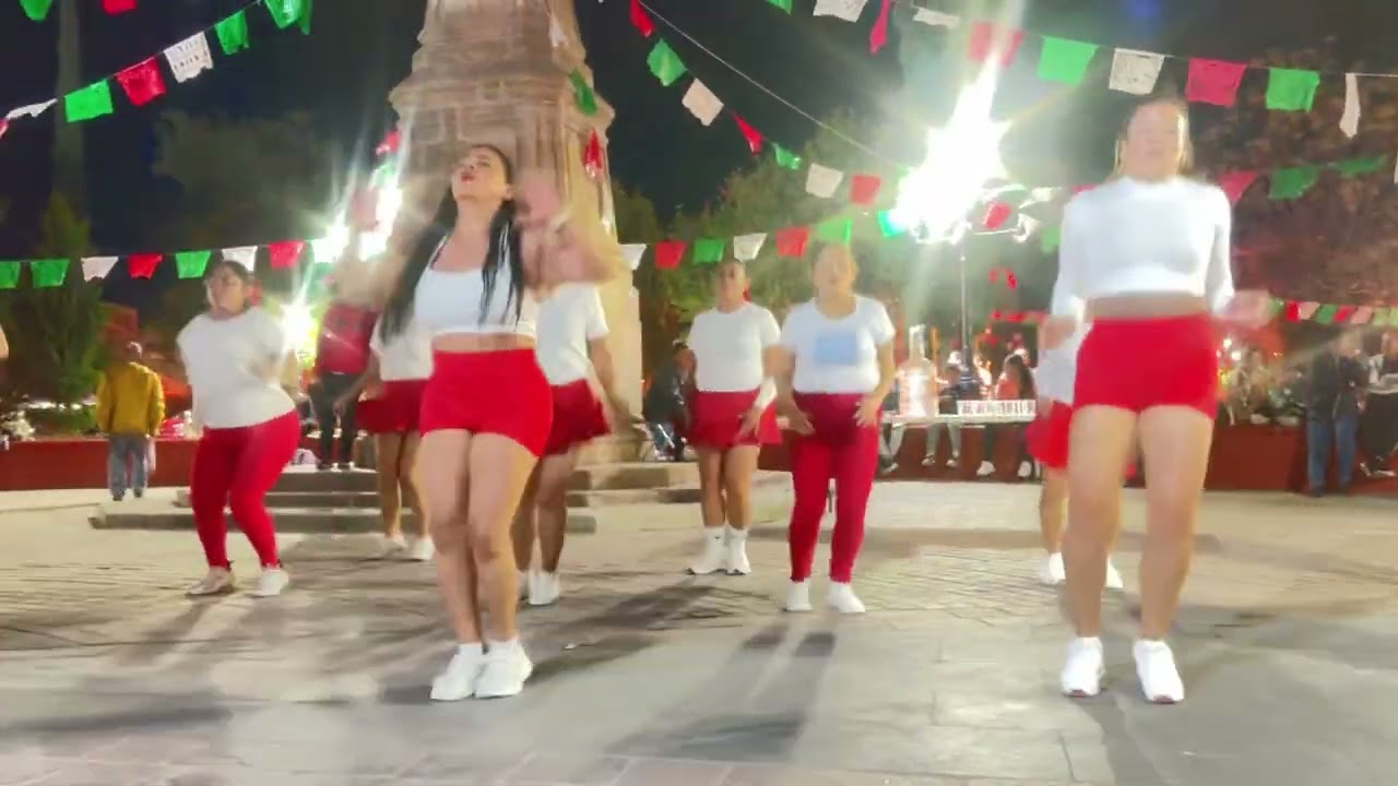 Nuestra Presentación en la feria de San Felipe Gto 2025 #Zumba💃 ❤️🤍❤️🤍