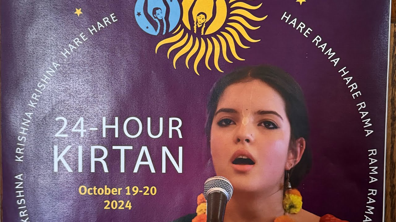 Kirtan by Madhurika Devi Dasi @24 hours Kirtan 2024 New Vrindaban| Sunday #madhurikadevidasi
