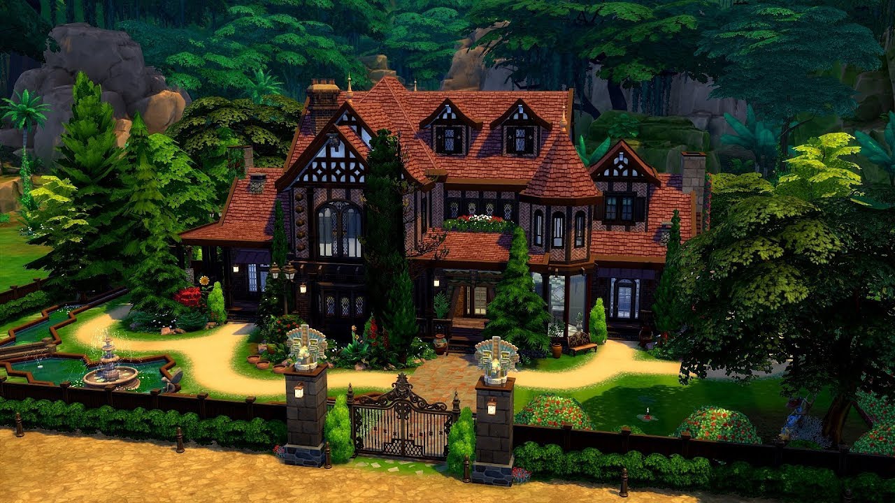 The Sims 4 || Speed Build || Winchester House