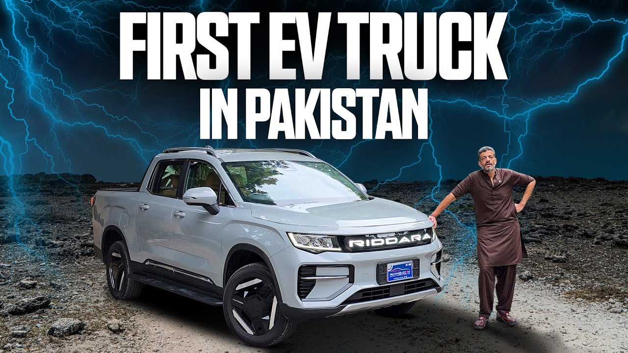 Riddara RD6 PRO - Pakistan's 1st EV Truck