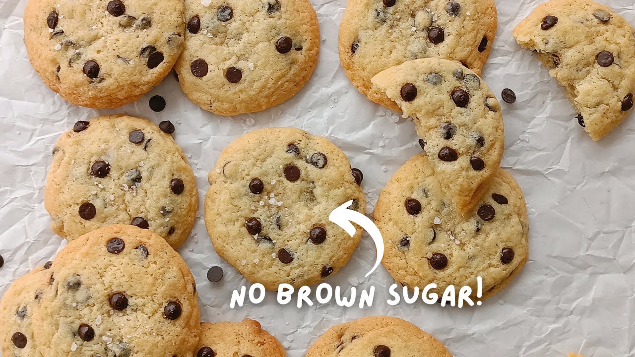 Печенье с шоколадной крошкой БЕЗ коричневого сахара! | Мягкое и жевательное