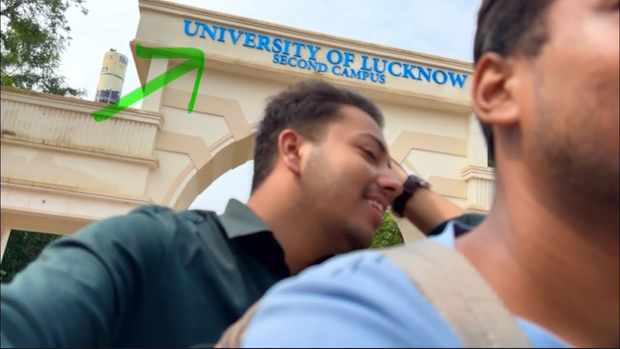 I visited Lucknow University to meet my friend | Daily Vlog