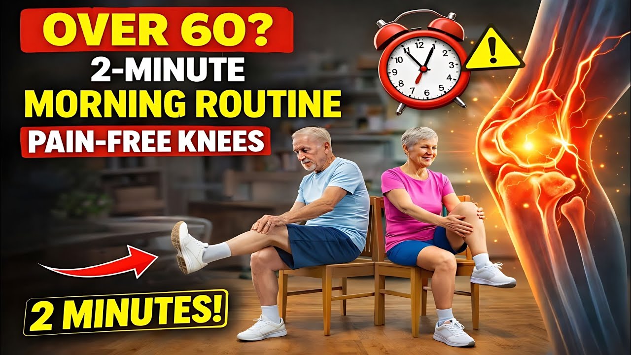 Over 60? Do This 2-Minute Morning Routine for Pain-Free Knees