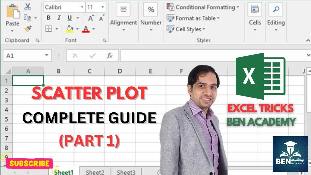 Excel Scatter Plot Tutorial (Part 1) Definition, Types, Axis Setting, Log Scale & Full Customization