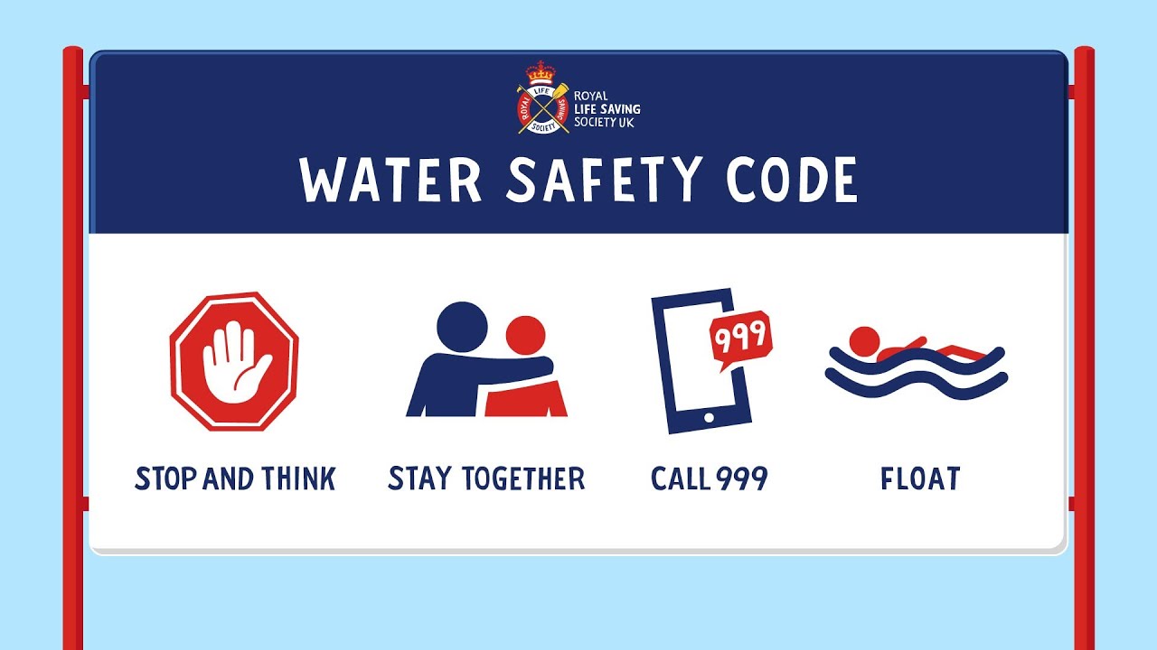 Water Safety Code Cartoon