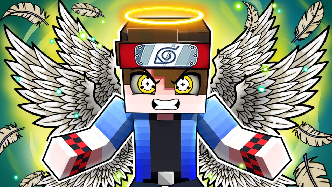 O SHARINGAN do ANJO no NARUTO Minecraft