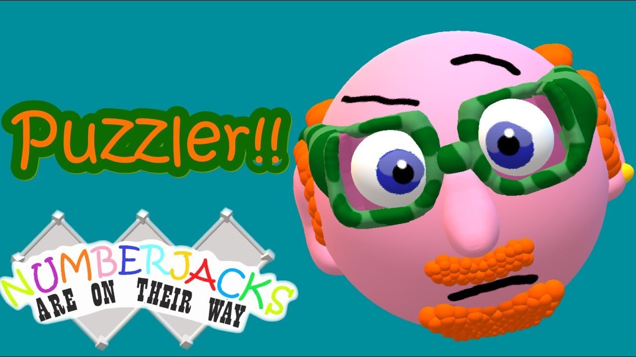 Numberjacks Are On Their Way - The Puzzler Song (Official Music Video)