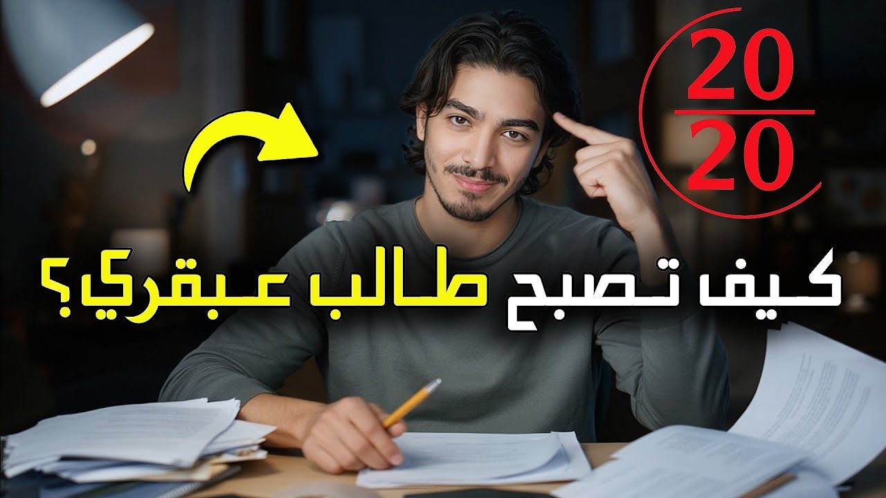 كيف تتحول من طالب عادي إلى عبقري؟ أسرار ونصائح للتفوق الدراسي💡🔥