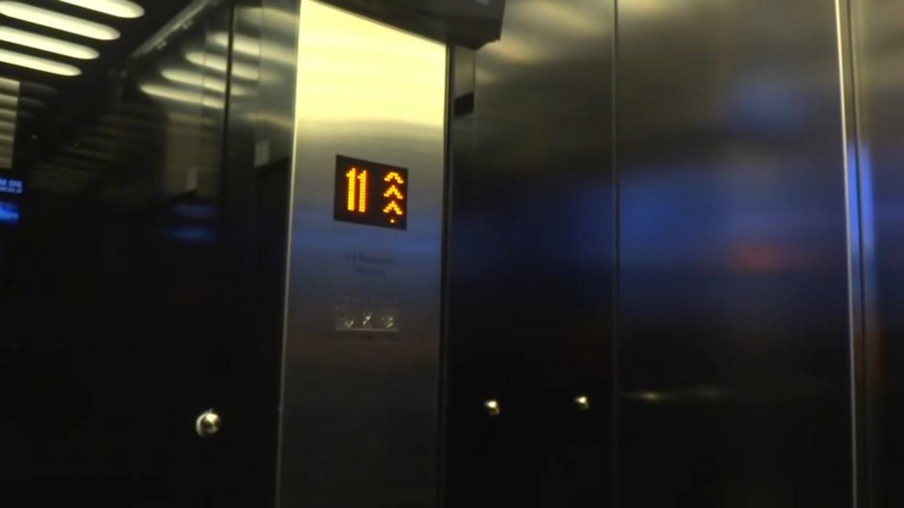 2014 KONE MonoSpace MRL traction elevators @ Clarion Hotel The Edge, Tromsø, Norway.