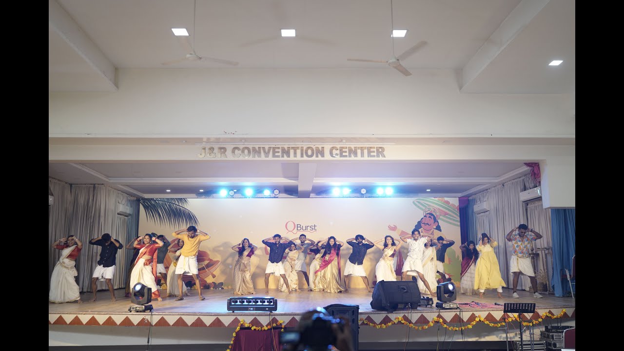 Onam Dance Performance | Techies Onam 2024 | EvoQe DanceCrew #onam2024 #onamspecial #trendingsongs