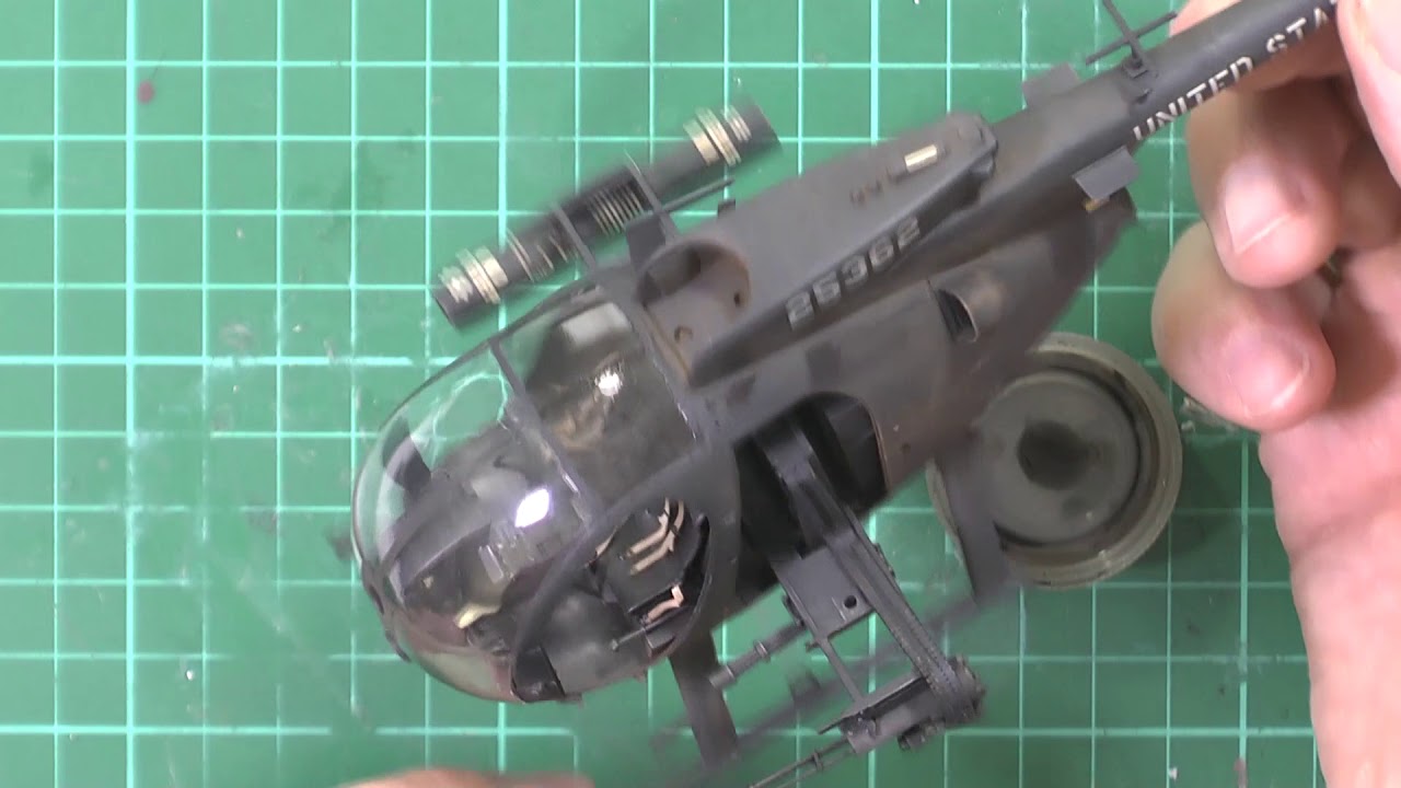 Kitty Hawk 1/35 AH-6 Little Bird Part 7