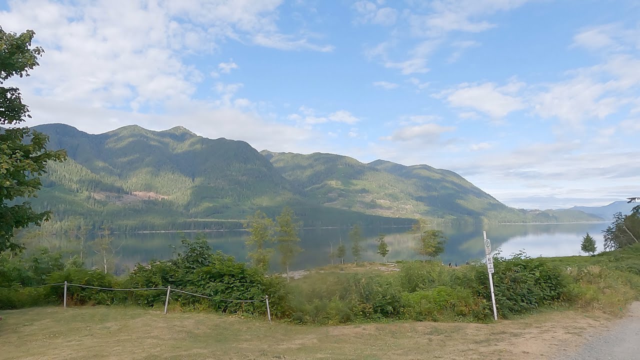 Port Alice, BC, Canada. Village on Vancouver Island - Driving Tour.