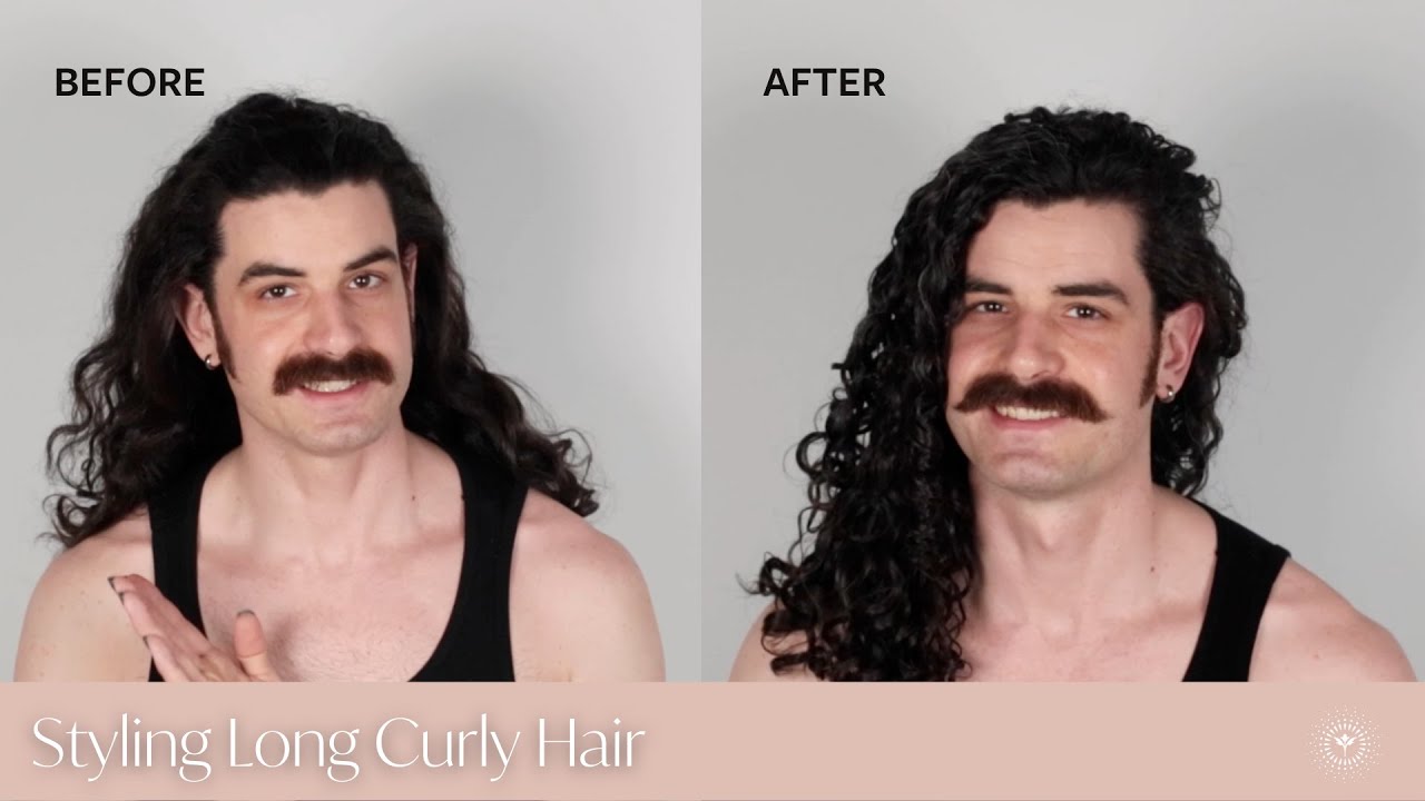 Long Curly Hair Styling With Innersense Organic Beauty