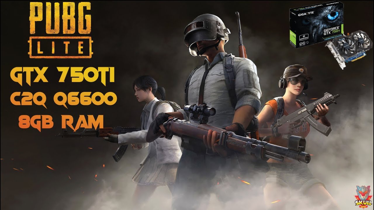 pubg Lite gameplay on GTX 750 Ti Core 2 Quad q6600