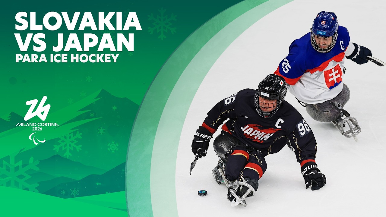 Slovakia 🇸🇰 vs 🇯🇵 Japan - Para Ice Hockey Classification Game 7–8 Full Match | Milano Cortina 2026