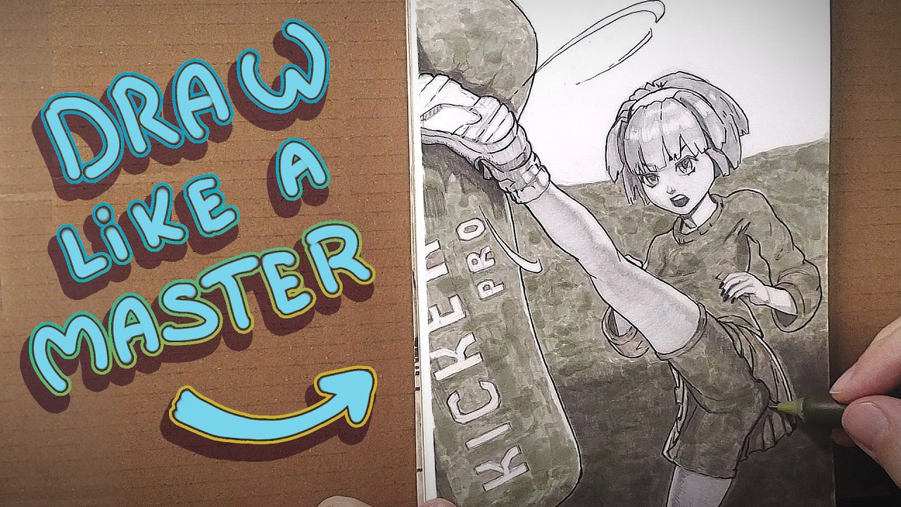 Draw like a Master : Watch & Learn [ Anime style art ]