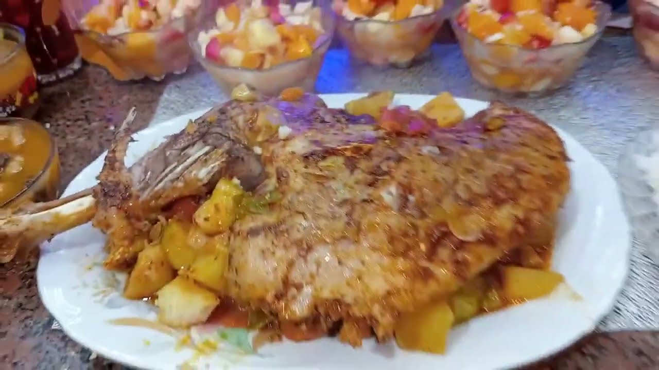 فخدة رومي في الكيس الحراري بالخضار بتتبيلة خطيرة دايبة وطعمها تحفة فطار15رمضان#غيري-حياتك-معايا